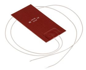 Silicone Heater Mat 12 V DC Rozmiar maty 50 x 100mm Prostokąt 5 W 50 x 100 mm