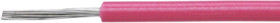 PVC-switching strand, highly flexible, LiYv, 0.14 mm², 18 x 0.1 mm, pink, outer Ø 1.1 mm, BYB-5-92F5560