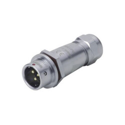 Weipu SF1211/P2 SF12 Connector Plug 2 Pins Compact Push-Pull Locking