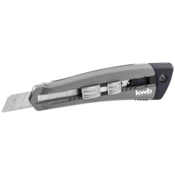 kwb 015618 Professional snap-off Blade auto-load skid-proof grip