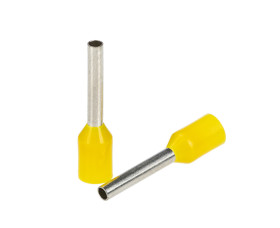 Końcówka kablowa zaciskana 1mm² długość 10mm Żółty średnica 1.4mm Izolowane RS PRO