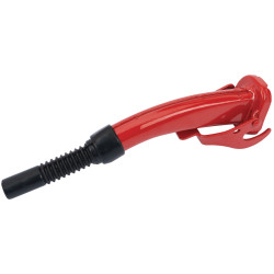Draper 08115 Red Steel Spout for 10/20L Fuel Cans - 08115