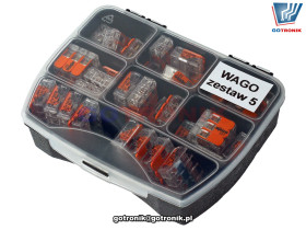 Zestaw szybkozłączek WAGO 221 linka