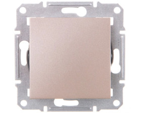 ASFORA Łącznik 1-biegunowy bez ramki brąz EPH0100169