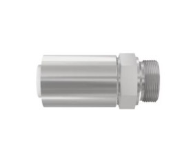 Złączka hydrauliczna, Złacze A: Przewód elastyczny 1 cal, Złacze B: BSP 1 x 11 cala męskie, Stal, 280 bar