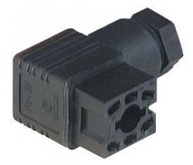 GO 6 WF gniazdo na kabel 6 stykowe przyłącze lutowane, dławik PG7, uszczelka + śruba, Hirschmann, 932447100, GO6WF, DOS-1306-W 6