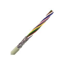 Kabel do transmisji danych 0.34 mm² 2 -rdzeniowy Ekranowany 22 AWG AWG PVC 250 V LiYCY