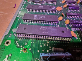 MOS 8721R3 Chip C128 PLA