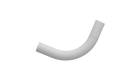 Złączka Odgromowa Kątowa 90 Stopni Zko 20Mm Dwukielichowa Biała Elmark Op=20Szt