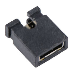 Open Black 2.54mm Mini Jumper Link