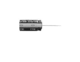 Kondensator 220 μF 35 V dc Promieniowe, Otwór przelotowy Nichicon Przewód promieniowy roztaw: 3.5 mm