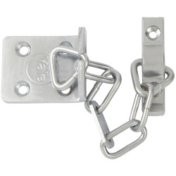 Yale Locks WS6 Security Door Chain - Satin Chrome Finish