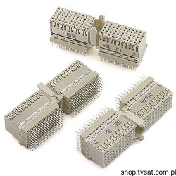 104112 THT Connector 7 x 22 Pins THT ERNI