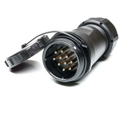 Złącze wielostykowe przemysłowe 10-pinowe Montaż na kablu Gniazdo RS PRO