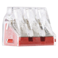 Szybkozłączka 3x 2,5-6,0mm2 uniwersalna (na drut / na linkę) 400V/41A ORYGINALNA 50szt. 773-173