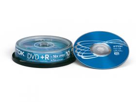 Dysk DVD+R TDK 4,7GB 16x Cake 10Pack