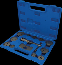 BT701000 Universal brake piston reset tool set, 13 pieces
