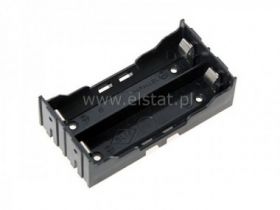 Koszyk na baterie 2x 18650 do PCB