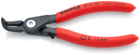 Lock ring pliers, for inner rings (bores), clamping range 8 to 13 mm, L 130 mm, 105 g, 48 41 J01