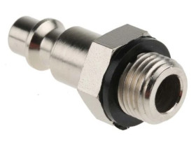 Szybkozłączka pneumatyczna, materiał Mosiądz, złącze G 1/4 męskie, RS PRO CEJN 310, Dynaquip DC3, ISO 6150B, Rectus 23