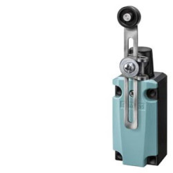 Wyłącznik krańcowy 1Z 1R pełzające metal 40mm dźwignia uchylna 100mm regulowana rolka 19mm tworzywo IP67 3SE5112-0BH50