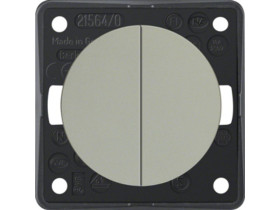 Integro Flow Wyłącznik wieloklawiszowy przyciskowy chrom lak 936752568 HAGER