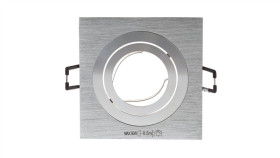 Oprawa Punktowa 1X50w Gx5,3 Iiikl. 12V Ip20 Seidy Ct-Dtl50-Al Kwadrat 18281