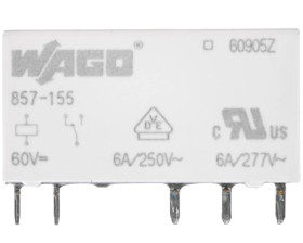 Przekaźnik 60V DC 1p 857-155 /20szt./