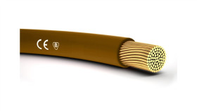 Przewód Instalacyjny H07v-K (Lgy) 2,5 Brązowy /100M/