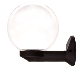 Oprawa ogrodowa E27 BRIDGE naścienna - kinkiet kula fi 250 mm transparentna 1303.201T