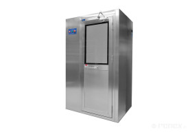 Śluza powietrzna 3 stronny nadmuch, wym. zew. 1150*2000*2250mm (szer. x gł. x wys.), stal nierdzewna