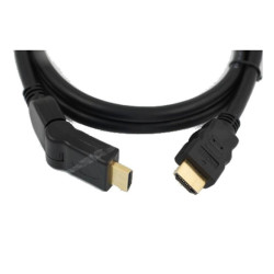 Kabel HDMI 1,2m kątowe regulow. HDK40