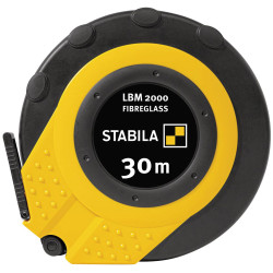 Stabila 19655 LBM 2000 Closed Fibreglass Tape 30m (Width 13mm) (Metric only)