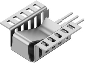 Clip-on heatsink, (L x W x H) 21 x 13 x 9 mm, 22.5 K/W, solderable surface, 10151049