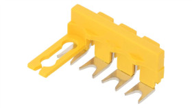 Mostek Wtykowy Snk Tory 4 Żółty Szer 8Mm Wys 24,6Mm Entrelec 1Snk900654r0000...