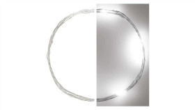 Ozdoby Świąteczne Xmas Nano Timer 0,6W 20Led 0,9M Ip20 Zimny Biały D3ac06