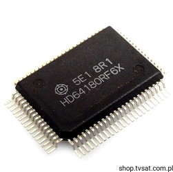HD64180RF6X CMOS Microcontrollers SMD-QFP80 HITACHI