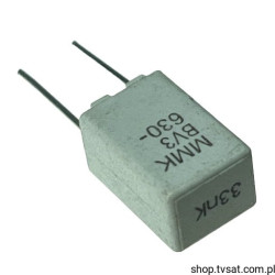 MMK5333K630J05L4 Cap Film 33nF 630V PET 10% R5.0 KEMET