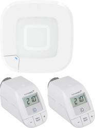 Zestaw startowy do sterowania ogrzewaniem, Access Point, Bezprzewodowa głowica termostatyczna Homematic IP 161314A0+2x15