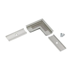 Profil led Groove10 narożnik kątownik srebrny anodowany wpuszczany do frezu meblowy 76530020