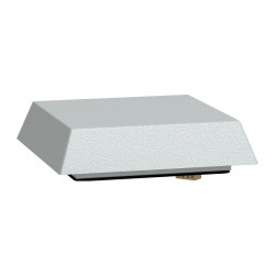 Kratka, Szary, Stalowe, 90 x 340 x 340mm