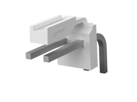 Wtyk PCB 2-pinowe raster: 3.96mm -rzędowe TE Connectivity Montaż na płytce