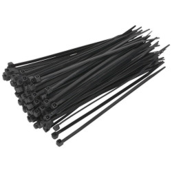 Sealey CT15036P100 Cable Ties 150 x 3.6mm Black Pack Of 100