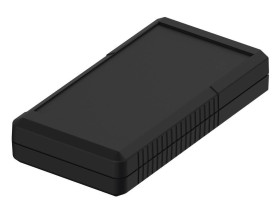 Bopla BOS 752-9005 (34752000) - obudowa ręczna z pojemnikiem na baterie (2 x 9V) i wgłębieniem powierzchni pod montaż licujący k