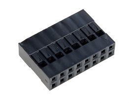 Obudowa złacza czarna 2x8PIN r.2.54mm (5 szt)