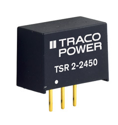 Regulator przełączający, Uwe 3 → 5.5V dc, Uwy 1.8V dc, Iwy 2A, TRACOPOWER, TSR 2
