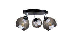 Spot Nowoczesny 3Xe27 Yuno Black