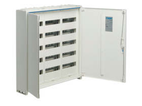 Rozdzielnica natynkowa FWB 180 modułowa 15x12M drzwi metal IP44 FWB53S HAGER