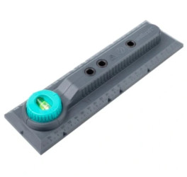 Szablon / poziomica wiercenia do puszek prądowych WOLFCRAFT