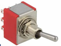 T3B320T Przełącznik hebelkowy kabeloczko (on-off-on), 3P3T